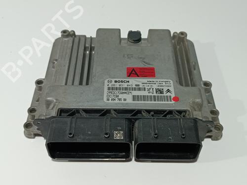 Used Engine control unit (ECU) PEUGEOT 2008 I (CU_) 1.6 BlueHDi 120 (120 hp) 30740972
