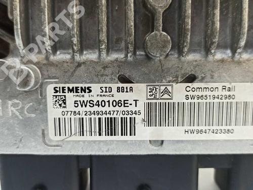 Engine control unit (ECU) CITROËN XSARA (N1) 2.0 HDi 90 | BP8099921M57 