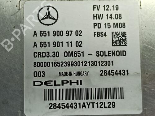Engine control unit (ECU) MERCEDES-BENZ GLA-CLASS (X156) GLA 200 CDI / d (156.908) | BP21390436M57 