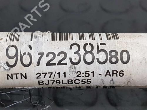 Left front driveshaft CITROËN C3 II (SC_) 1.4 HDi 70 (SC8HZC, SC8HR0, SC8HP4) | BP5320591M38