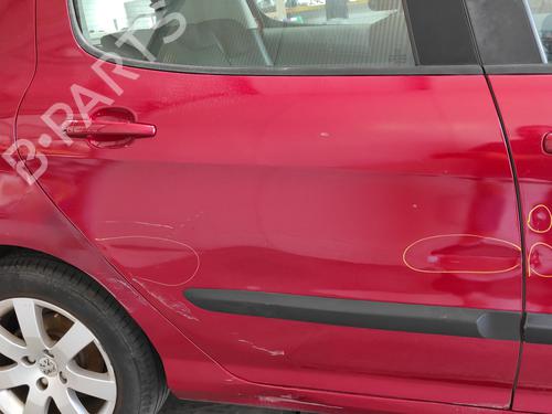 Right rear door PEUGEOT 308 I (4A_, 4C_) 1.6 16V | BP13950080C5