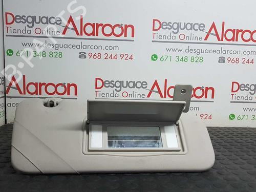 Used Right sun visor CITROËN C5 III (RD_) 2.2 HDi (RD4HTH) (170 hp) 2772862