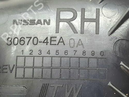 Rear right interior door handle NISSAN QASHQAI II (J11, J11_) 1.5 dCi | BP5871460I16