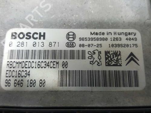 Engine control unit (ECU) CITROËN BERLINGO MULTISPACE (B9) 1.6 HDi 75 16V | BP2741324M57 