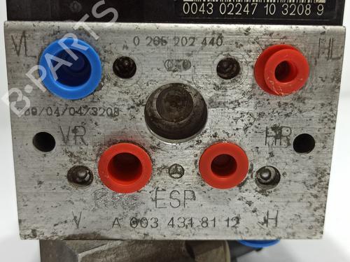 Pompe ABS MERCEDES-BENZ S-CLASS (W220, V220) S 320 (220.065, 220.165) | BP18050062M43
