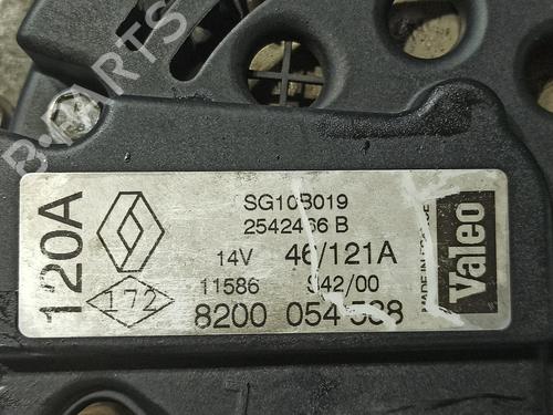 Generator RENAULT SCÉNIC I MPV (JA0/1_, FA0_) 1.9 dTi (JA1U) | BP13371816M7 