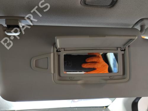 Right sun visor MERCEDES-BENZ B-CLASS Sports Tourer (W246, W242) B 200 CDI (246.201) | BP16221138I2