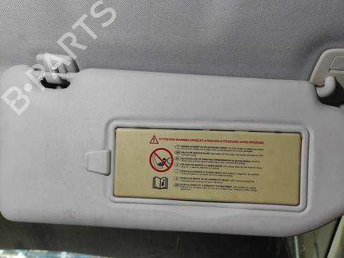 Right sun visor PEUGEOT 508 SW I (8E_) 1.6 HDi | BP25014901I2