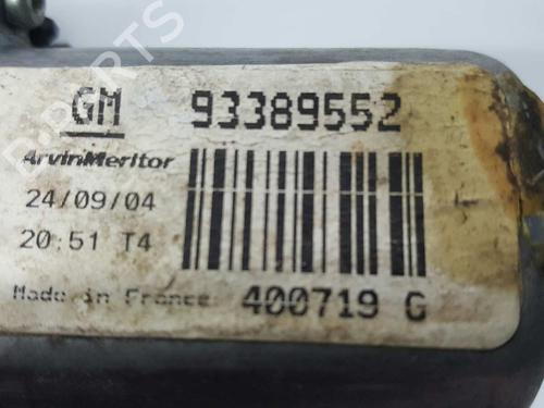 Rudehejsemekanisme Højre foran OPEL MERIVA A MPV (X03) 1.7 DTI (E75) | BP2741856C23