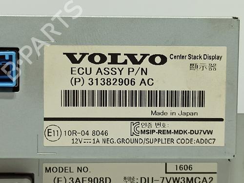 Display monitor VOLVO V40 Hatchback (525) D3 | BP13697840C48 