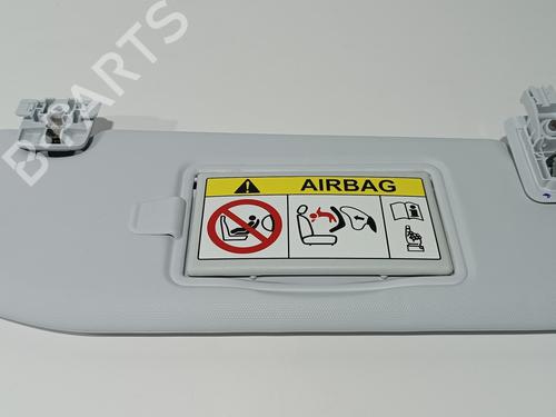 Right sun visor PEUGEOT 208 II (UB_, UP_, UW_, UJ_) e-208 | BP20163346I2