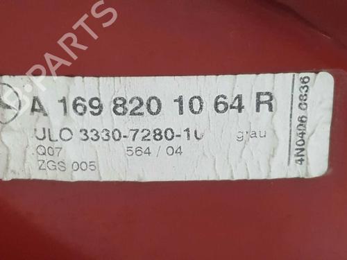 Right taillight MERCEDES-BENZ A-CLASS (W169) A 150 (169.031, 169.331) | BP6522621C35