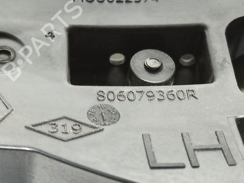 Front left exterior door handle RENAULT CLIO V (B7_) 1.0 TCe 90 (B7MT) | BP11704245C128 