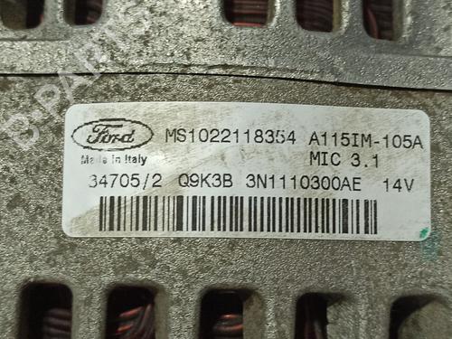 Alternator FORD FOCUS II (DA_, HCP, DP)  | BP25041418M7 