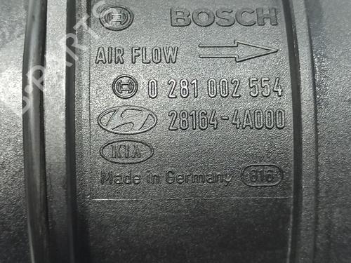 Mass air flow sensor KIA SORENTO I (JC) 2.5 CRDi 4WD | BP27332892M95