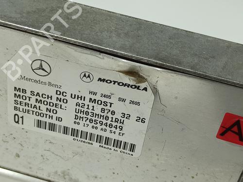 Electronic module MERCEDES-BENZ M-CLASS (W164)  | BP13056880M83 