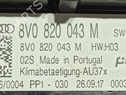 Climate control AUDI A3 (8V1, 8VK) 1.0 TFSI | BP16768555I5 