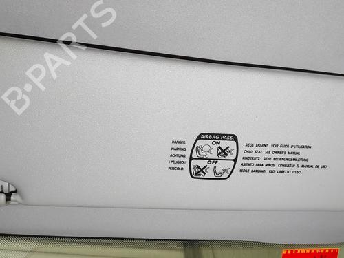 Right sun visor PEUGEOT 807 (EB_) 2.0 HDi | BP18021484I2