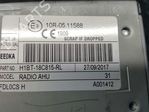 Radio FORD FIESTA VII (HJ, HF)  | BP2768480E6 