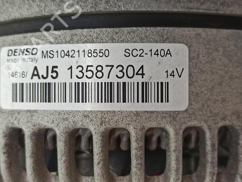 Alternator OPEL ASTRA K (B16) 1.6 CDTi (68) | BP18021406M7