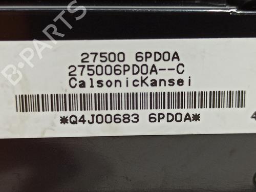 Climate control NISSAN JUKE (F16_) 1.0 | BP28499967I5