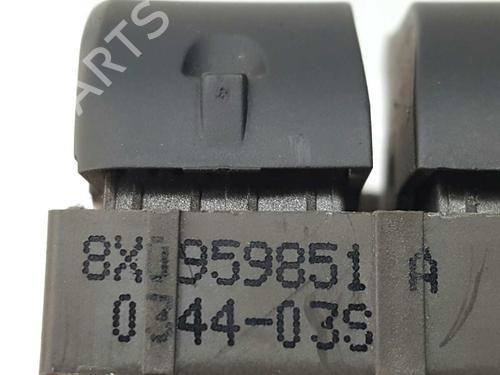 Left front window switch AUDI A1 (8X1, 8XK) 1.2 TFSI | BP3676181I27
