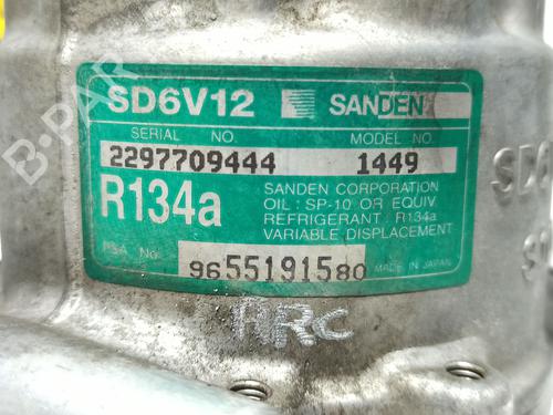 AC compressor PEUGEOT 307 (3A/C) 1.6 16V | BP32035257M34