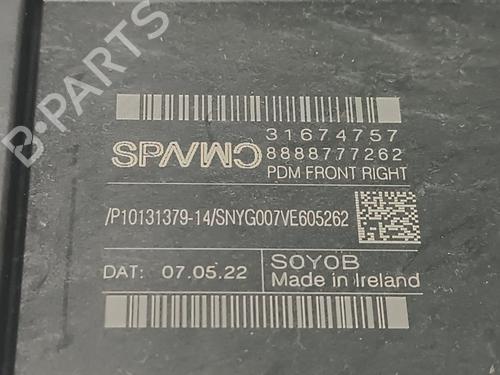 Right front window motor VOLVO V90 II Estate (235) B4 Mild-Hybrid | BP18330225E20 