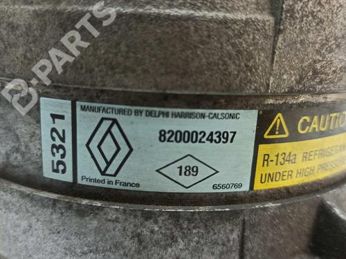 AC-Kompressor RENAULT LAGUNA II (BG0/1_) 1.6 16V (BG0A, BG0L) | BP6541277M34 