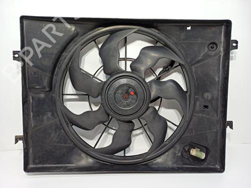 Used Radiator fan HYUNDAI TUCSON (JM) 2.0 CRDi (140 hp) 16386967