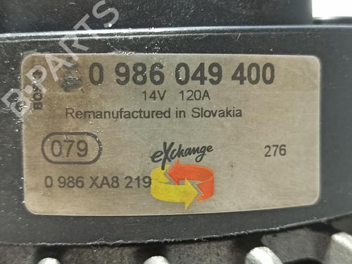 Alternator FIAT DOBLO MPV (119_, 223_) 1.9 JTD | BP26656126M7