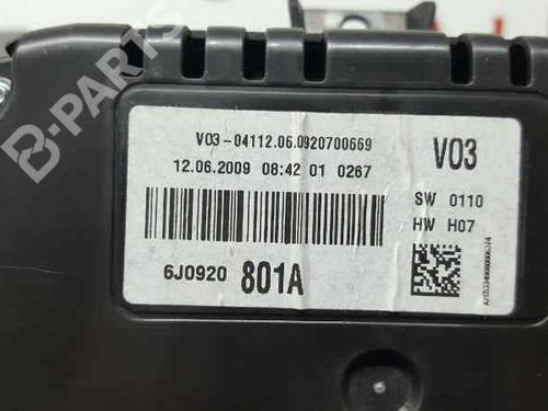 Instrument cluster SEAT IBIZA IV (6J5, 6P1)  | BP2736910C47 