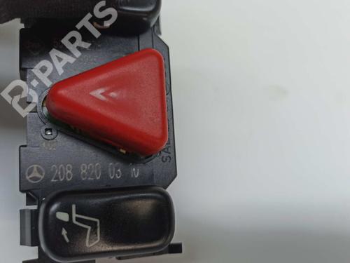 Warning switch MERCEDES-BENZ E-CLASS (W210) E 300 Turbo-D (210.025) | BP6598260I22 