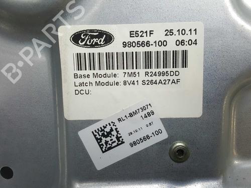 Rear left window mechanism FORD KUGA I  | BP6777655C24