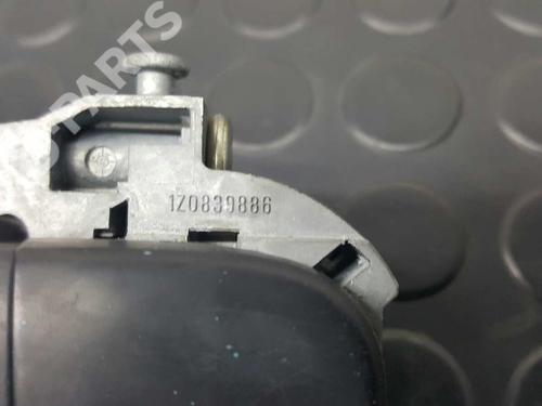 Rear left exterior door handle VW GOLF V (1K1) 1.9 TDI | BP2737789C130 