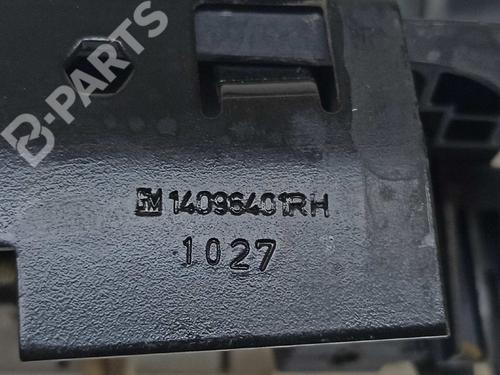 Front right exterior door handle OPEL ZAFIRA TOURER C (P12) 1.6 CDTI (75) | BP9665967C129 