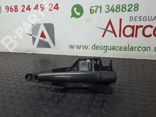 Rear left exterior door handle PEUGEOT 208 I (CA_, CC_) 1.2 PureTech 82 9672961180