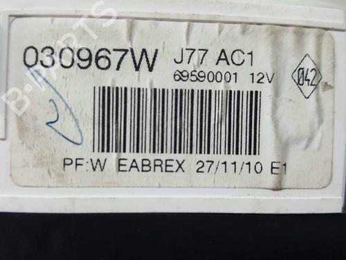 Climate control RENAULT CLIO III (BR0/1, CR0/1) 1.5 dCi | BP2755091I5