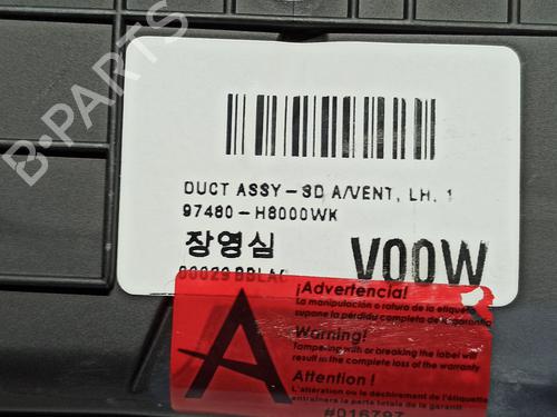 Air vent KIA STONIC (YB) 1.2 CVVT | BP13736897I21