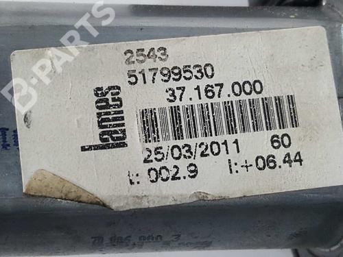 Rudehejsemekanisme Højre foran FORD KA (RU8) 1.2 | BP2784107C23 