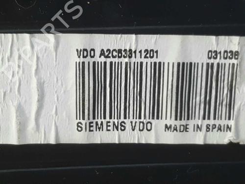 Instrument cluster SEAT IBIZA IV SC (6J1, 6P5) 1.4 TDI | BP5790579C47 