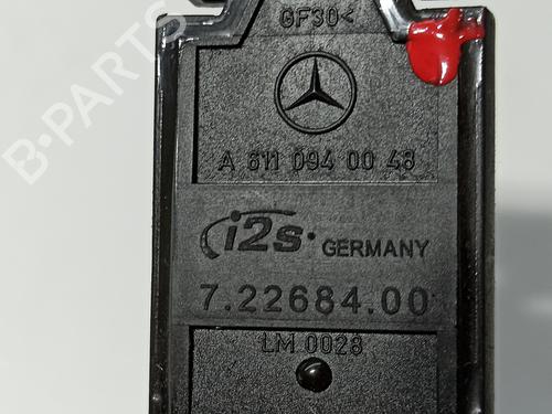 Mass air flow sensor MERCEDES-BENZ S-CLASS (W220, V220) S 320 CDI (220.026, 220.126) | BP25486969M95 