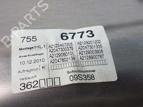 Rear left window mechanism MERCEDES-BENZ E-CLASS T-Model (S212) E 220 CDI / BlueTEC (212.001, 212.002) | BP2844710C24 