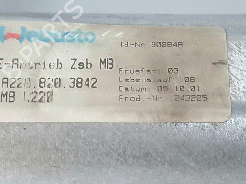 Sunroof engine MERCEDES-BENZ S-CLASS (W220, V220) | BP6871526M60