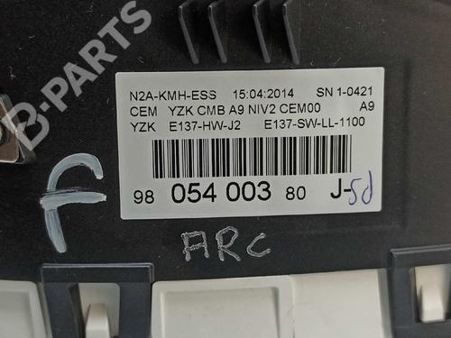Instrument cluster PEUGEOT 208 I (CA_, CC_) 1.2 PureTech 82 | BP8413522C47 