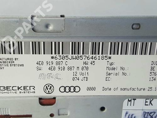 Electronic module AUDI A6 C6 (4F2) 3.0 TDI quattro | BP7852005M83 