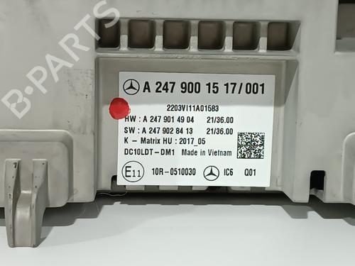 Instrument cluster MERCEDES-BENZ CLA (C118) CLA 200 d (118.312) | BP22773770C47 