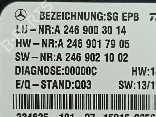 Electronic module MERCEDES-BENZ GLA-CLASS (X156) GLA 200 CDI / d (156.908) | BP21390322M83