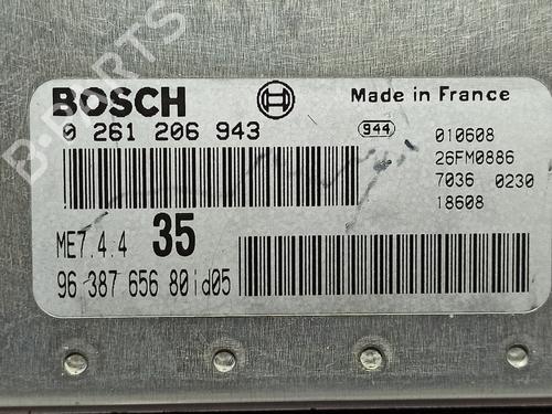 Engine control unit (ECU) PEUGEOT 307 (3A/C) 1.6 16V | BP29345369M57 