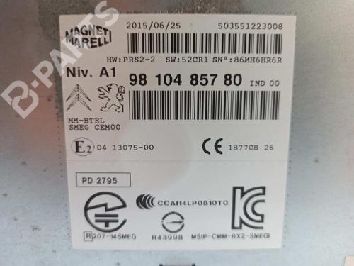 Radio CITROËN C4 Picasso II 1.6 BlueHDi 120 | BP9453707E6 